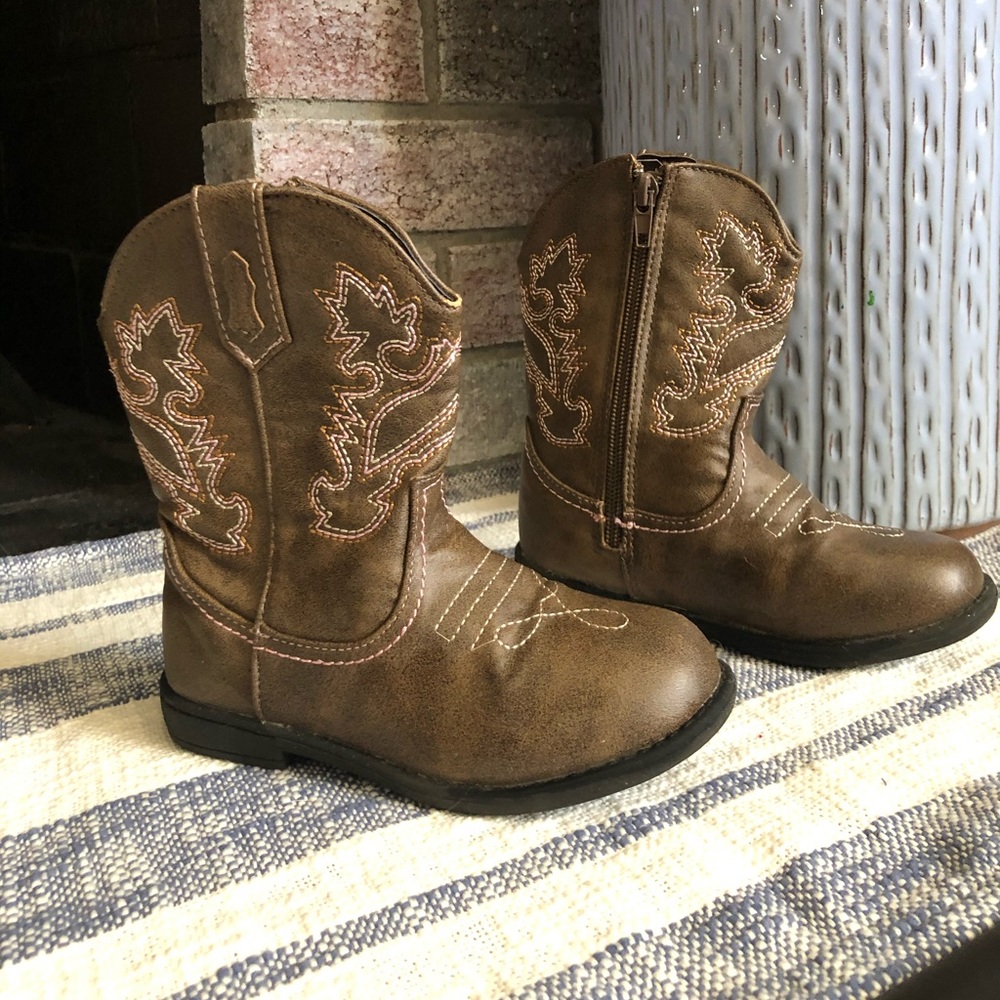 Toddler size 10 cowboy boots